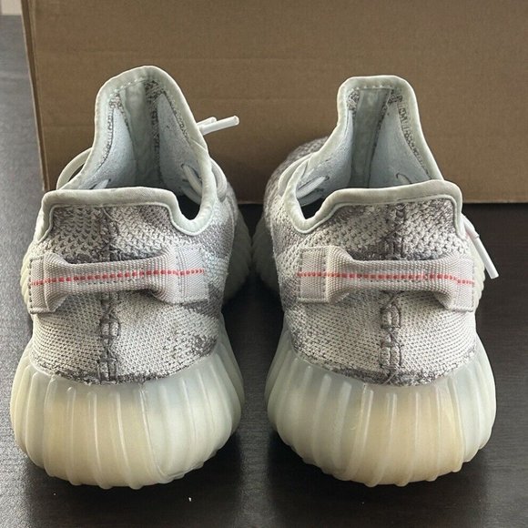 Size 10  adidas Yeezy Boost 350 V2 Low Blue Tint  B37571 Size 10 main image 4